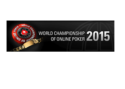 World Championship of Online Poker 2015 - Logo with text