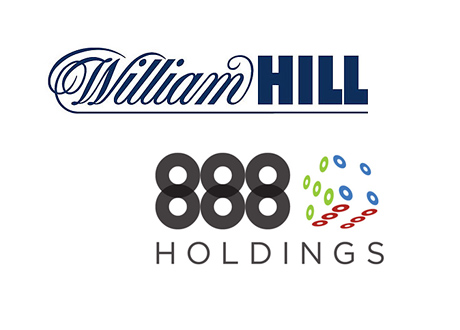 William Hill and 888 Holdings - Company Logos - Potential Buyout