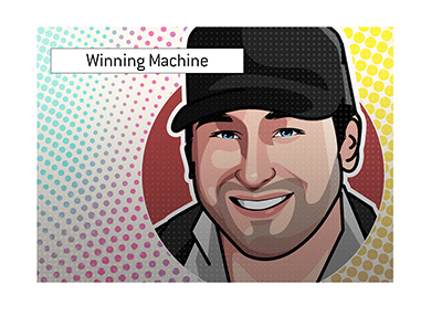 Phil Hellmuth - The Winning Machine - Illustration.