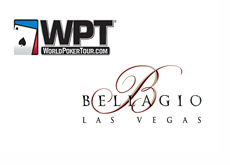 World Poker Tour and the Bellagio Hotel logos