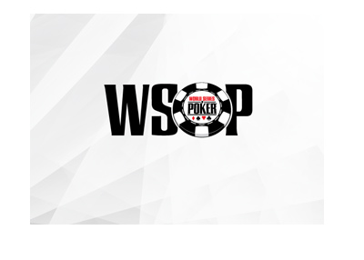 The WSOP logo on digitized background.  The schedule for 2018 is out.