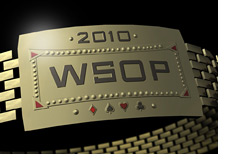 -- 3D Illustration of the WSOP 2010 Bracelet --