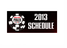 World Series of Poker - WSOP - 2013 - Schedule