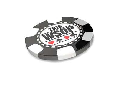 WSOP 2016 Poker Chip - 3D