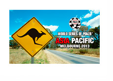 World Series of Poker - Asia Pacific - Melbourne, Australia - Event Promotion Poster