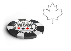 The World Series of Poker 2013 - Chip - Canada Maple Leaf