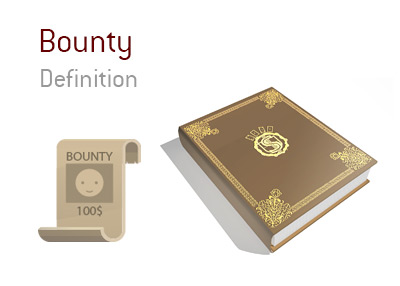 The meaning of the term Bounty in the game of tournament poker. What does it stand for?