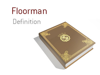 Definition of the term Floorman in poker - Casino employee - Poker dictionary by the King