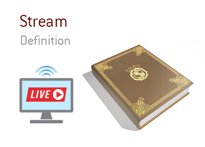 The meaning of the term Stream when it comes to the world of poker. Illustrated and explained.