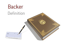 Definition of Backer - Poker Dictionary - Financing