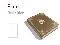 Definition and meaning of the term Blank - Poker Dictionary