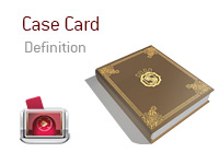 Definition of Case Card - Poker Dictionary - Illustration