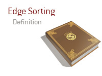 Edge Sorting - Dictionary Entry