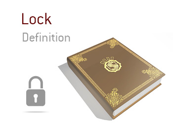 Definition and meaning of the term Lock - Kings poker dictionary - Illustration / concept