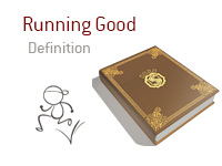 Definition of term Running Good - Poker Dictionary - Illustration