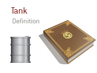 Definition of Tank - Poker Dictionary - Storage Tank Illustration