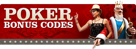 The King and his assistant Ivana present to you the latest poker room bonus codes