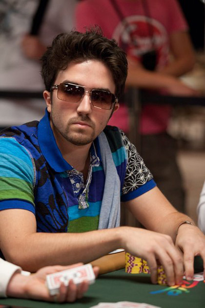 Ryan D Angelo at the 2010 WSOP - With Sunglasses