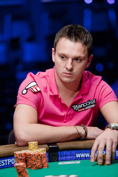 Sam Trickett at the WSOP 2010