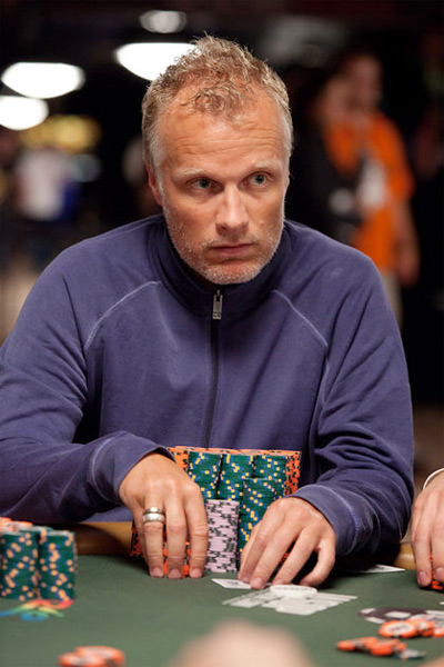 Theo Jorgensen at the WSOP (World Series of Poker) 2010 - Las Vegas