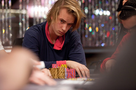 Viktor Blom at the table - Rare Photo