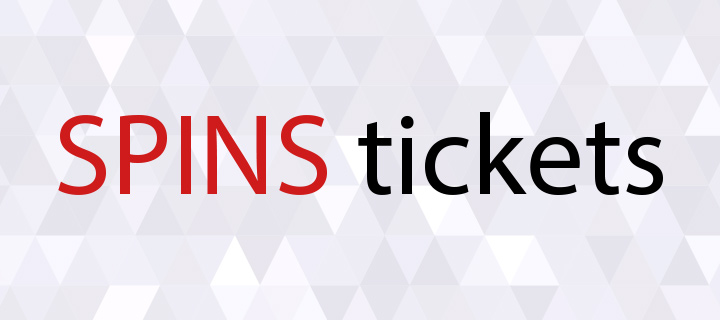 SPINS tickets is one of the current promotion offers at party.